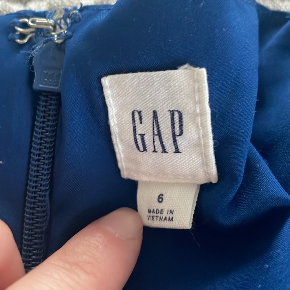 Gap Sleeveless Patterned Romper Size 6 - Picture 8 of 8